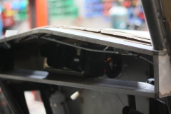 The interior of the dashboard – including the air conditioning vents.
